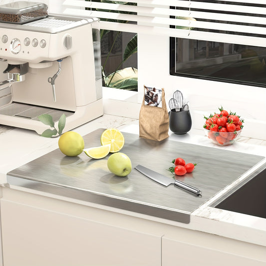 Large Stainless Steel Cutting Board